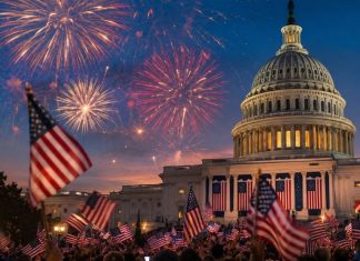 Trump inaugura festejos por los 250 años de EE. UU. con discurso en Monte Rushmore