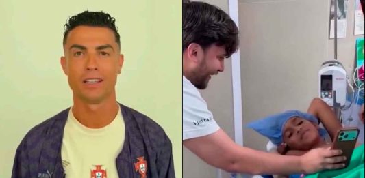 #VIDEO // Cristiano Ronaldo envía mensaje a niño sobreviviente del sismo en Venezuela