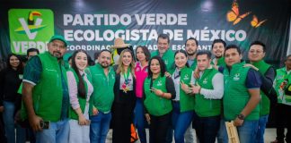 ¡Ya llegaron los del Verde! El PVEM demuestra fuerza y unidad en Salvador Escalante