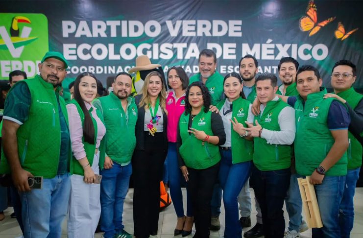 ¡Ya llegaron los del Verde! El PVEM demuestra fuerza y unidad en Salvador Escalante