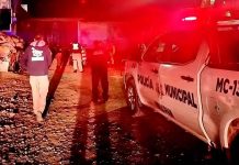 Delincuentes balean vehículos en la comunidad de Caltzontzin, en Uruapan