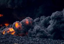 ¿Qué contiene el humo negro que generan los incendios industriales?
