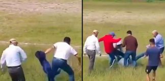 #VIDEO // Pobladores golpean a funcionario federal para impedir la construcción de un IMSS