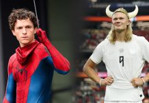 Erling Haaland confiesa que ignoró a Tom Holland por no saber quién era