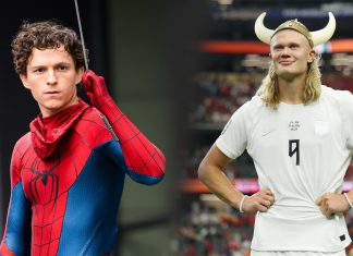 Erling Haaland confiesa que ignoró a Tom Holland por no saber quién era
