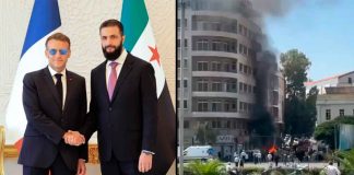 Explosiones en Damasco cerca del hotel que aloja a Macron