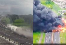 #VIDEOS // Fuerte explosión de pipa en carretera de Tlaxcala deja un muerto y un herido
