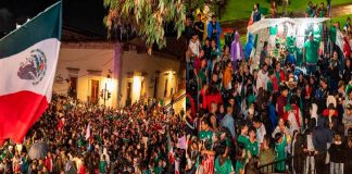 Festejos por el triunfo de México en Morelia terminan con 6 detenidos y 26 vehículos enviados al corralón