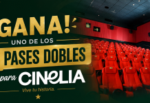 ¡Gana uno de los 2 pases dobles para Cinelia con Grupo Marmor!