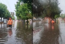 Fuertes lluvias causan encharcamientos en varias zonas de Morelia