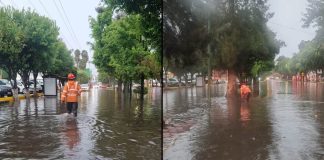 Fuertes lluvias causan encharcamientos en varias zonas de Morelia