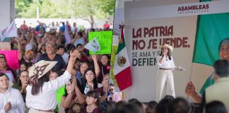 Gladyz Butanda suma a Huetamo a la defensa de la transformación