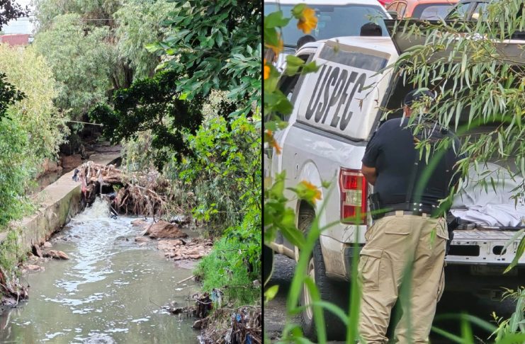 Hallan cuerpo mutilado de mujer en río de aguas negras de Balcones de Morelia
