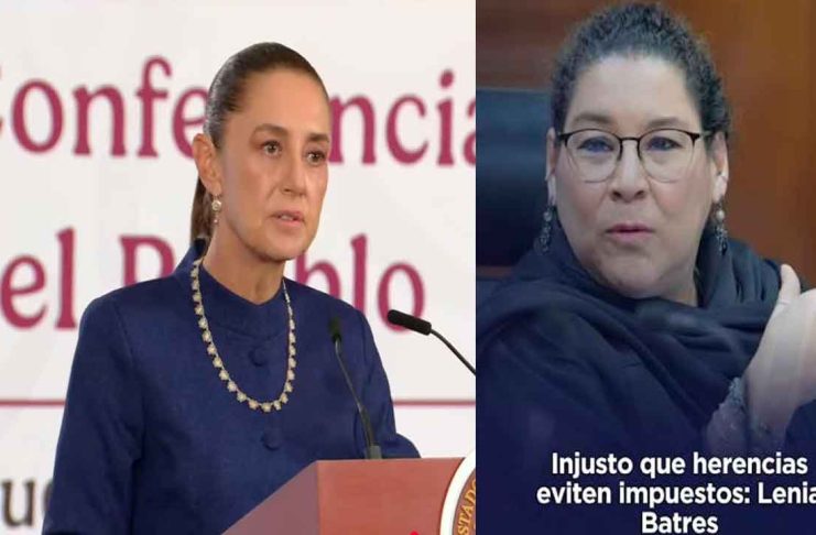 #VIDEO // “No estoy de acuerdo” Sheinbaum descarta impuesto a las herencias; rechaza propuesta planteada por Lenia Batres