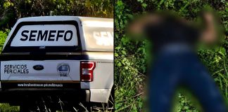 Hallan a un hombre ejecutado y envuelto en una cobija en una brecha de Apatzingán