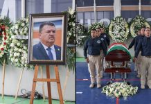 Rinde Fiscalía homenaje a Julio Meza Gaona y promete que su crimen no quedará impune
