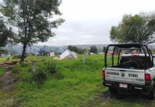 Paracaidistas querían construir en terrenos del Internado de la Huerta, hasta 100 mil pesos podían por predios, pero fueron desalojados por el pueblo: Jefa de Tenencia
