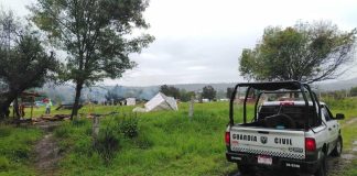 Paracaidistas querían construir en terrenos del Internado de la Huerta, hasta 100 mil pesos podían por predios, pero fueron desalojados por el pueblo: Jefa de Tenencia
