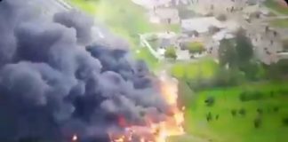 #VIDEO // Explosión de pipa de combustible en Tlaxcala deja un muerto y dos heridos de gravedad
