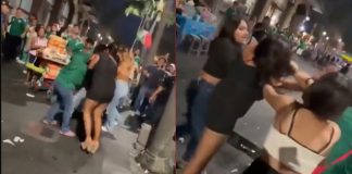 “Le cayó en la movida”: Esposa descubre infidelidad tras partido de México e inicia pelea contra la amante