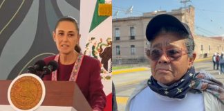 Madres buscadoras se manifiestan en la mañanera de Claudia Sheinbaum