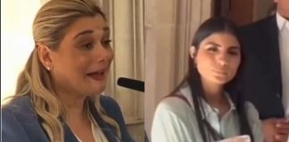 #VIDEO // Maru Campos calla en vivo a su asistente durante conferencia de prensa