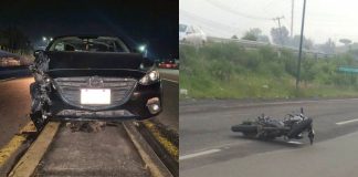 Se registran dos hechos de tránsito en diferentes puntos de Morelia; hay un herido