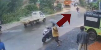 #VIDEO // Se reportan varios reportan muertos y heridos tras deslizamiento de tierra, India