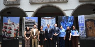 Carlos Soto y Arán Mayola Huguet inauguran la exposición fotográfica “Casa Batlló de Gaudí” en Zamora