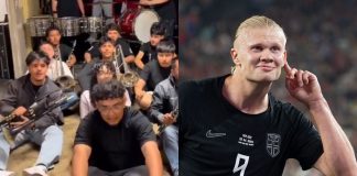 #VIDEO // Erling Haaland reacciona a banda mexicana que le compuso tema para “vengarse” de Inglaterra