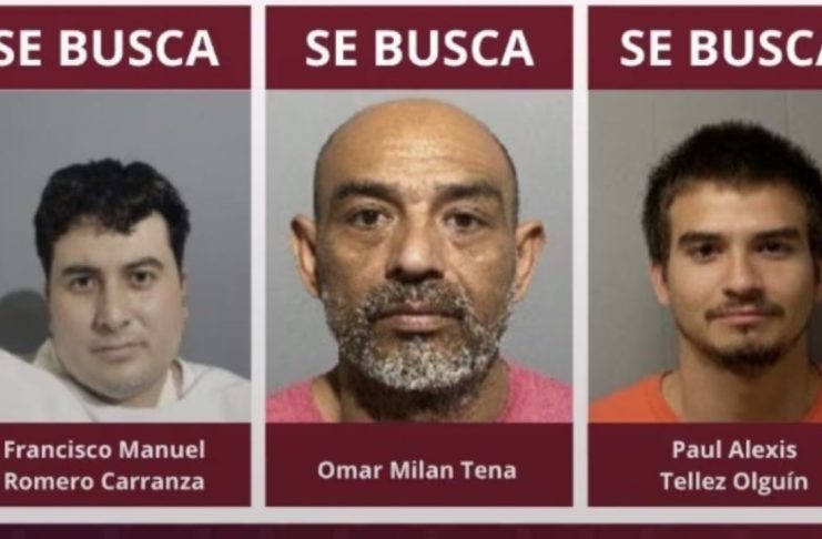 Ofrecen recompensa de 1 mdp por tres reos de altamente peligrosos en Sonora