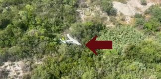 #VIDEO // Se desploma avioneta en Pesquería, Nuevo León; reportan tres tripulantes lesionados