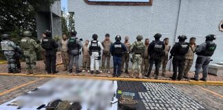 Coordinación interestatal permitió asegurar a 11 personas armadas en La Piedad