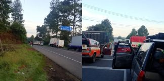 Bloqueda la carretera Uruapan–Los Reyes, por detención de un habitante de Nuevo Zirosto