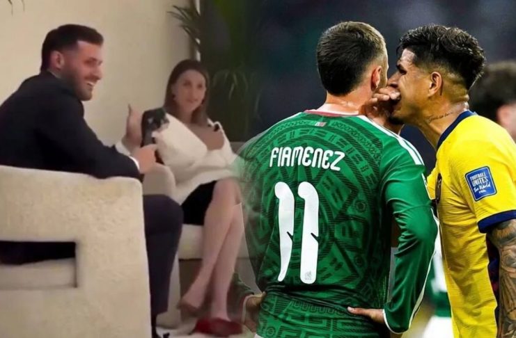 #VIDEO // “No sé si tengas edad para saber”: Niño le pregunta a Santiago Giménez que le dijo Piero Hincapié