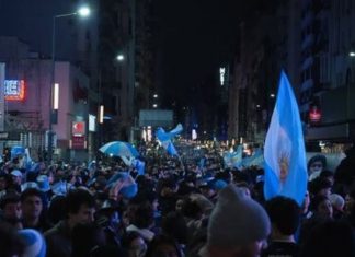 Reportan tres muertos y decenas de heridos en Argentina tras perder la final del Mundial