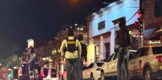 Catean local de maquinitas tragamonedas en el Centro Histórico de Morelia