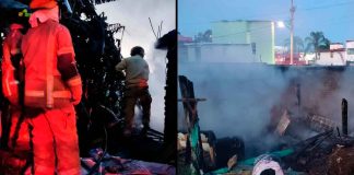 Incendio en inmueble abandonado moviliza a cuerpos de emergencia en Morelia