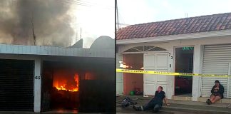 Incendio consume vivienda mientras sus habitantes estaban de vacaciones en Uruapan