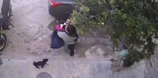 #VIDEO // Graban intento de secuestro de una menor afuera de su casa en Guadalajara