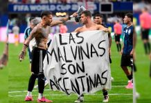 El gobierno británico pide a la FIFA investigar a los jugadores de Argentina