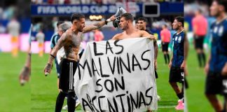 El gobierno británico pide a la FIFA investigar a los jugadores de Argentina
