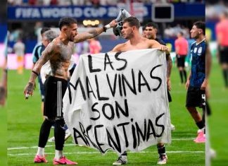 El gobierno británico pide a la FIFA investigar a los jugadores de Argentina