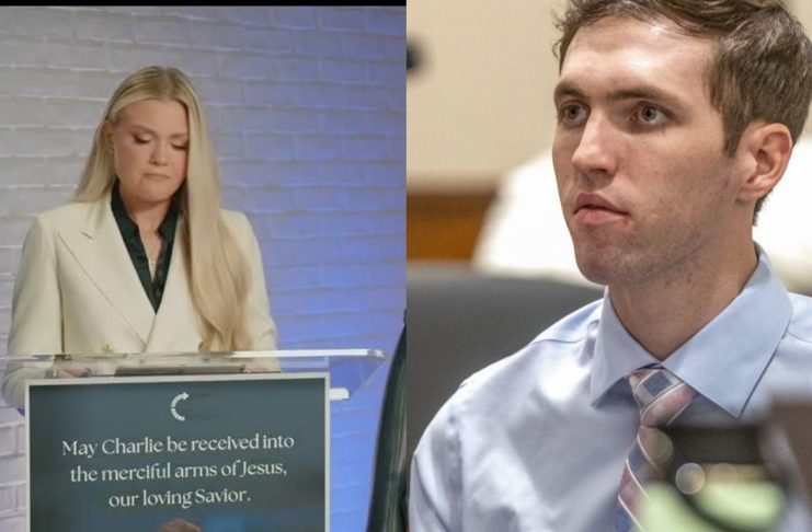 Viuda de Charlie Kirk observa video del presunto asesino durante audiencia en Utah