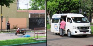 Menor pierde el control de su moto tras presuntamente caer a un bache y muere al ser arrollada por una combi