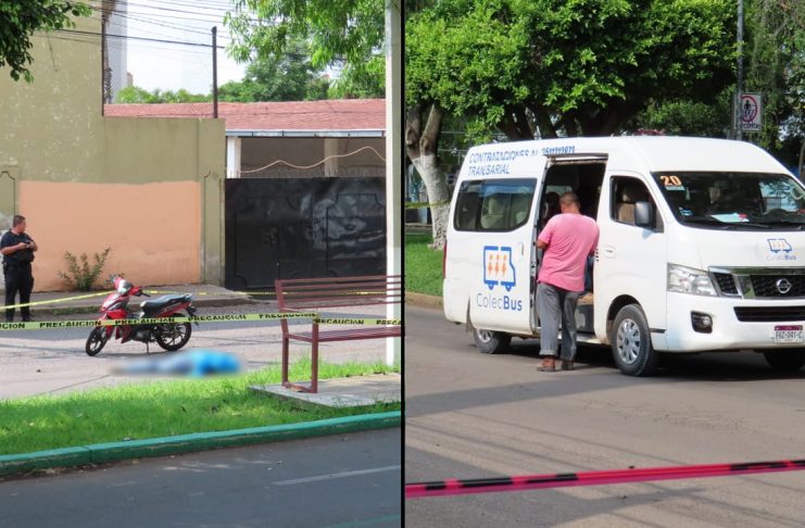 Menor pierde el control de su moto tras presuntamente caer a un bache y muere al ser arrollada por una combi