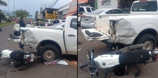 Motociclista choca contra camioneta estacionada y muere en un hospital de Zamora