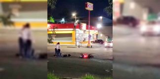 Motociclista resulta lesionado tras accidente en la avenida Madero Poniente de Morelia