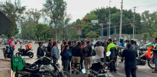 Motociclistas se movilizan en Morelia tras muerte de joven DJ en Camelinas; exigen frenar omisión oficial