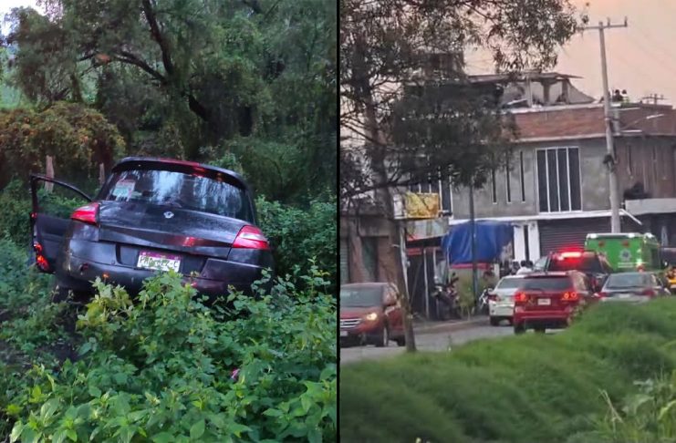Mujer electrocutada y auto que cayó a un desnivel movilizan a cuerpos de emergencia en Morelia
